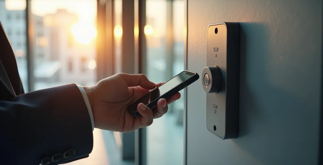 Dispositif moderne de gestion d'accès temporaire par smartphone